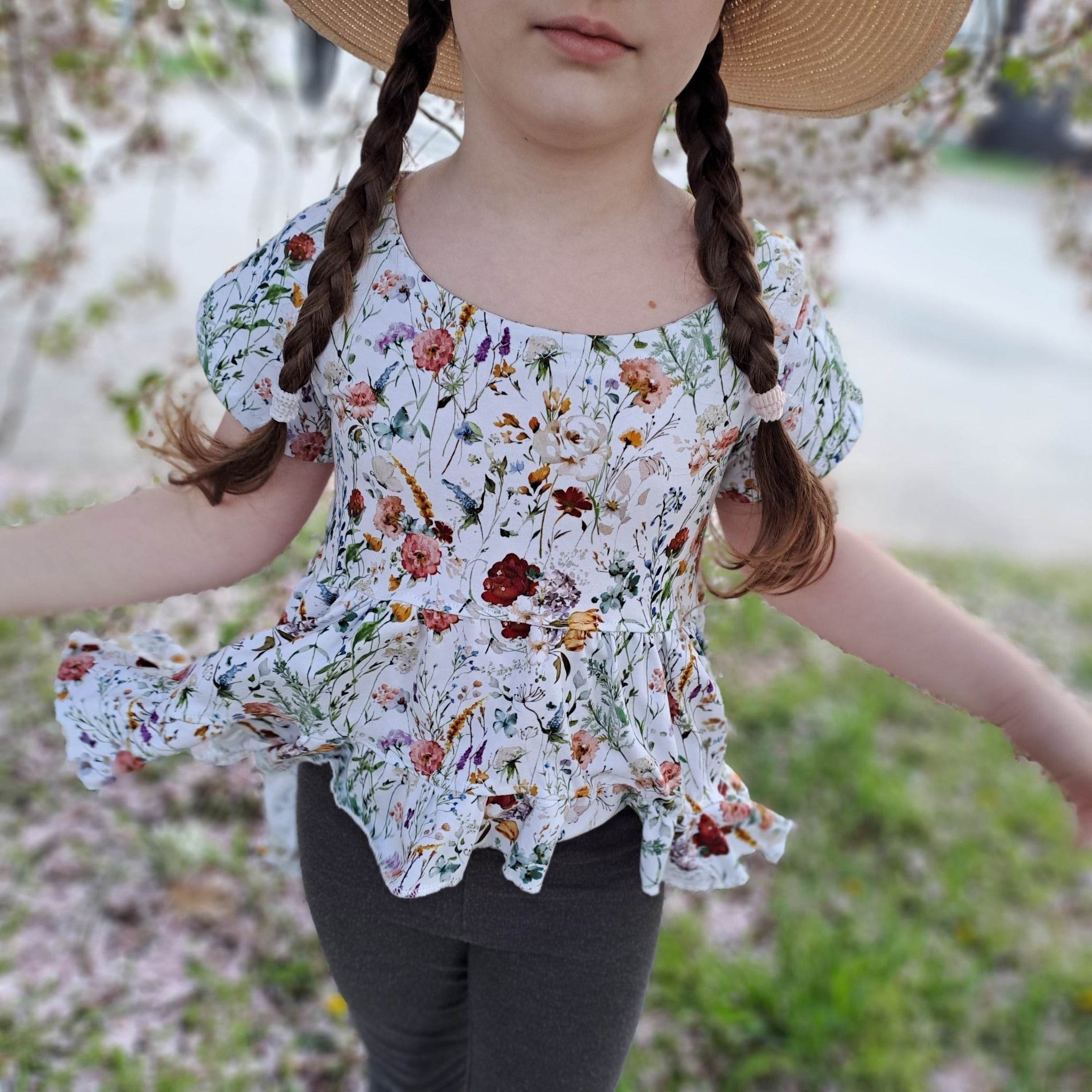Schnittmuster *Little Swing Tunika / Kleid* JERSEY Gr. 74-176 - Sewando