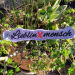 Stickdatei - Anhänger LieblinXmensch - Sewando