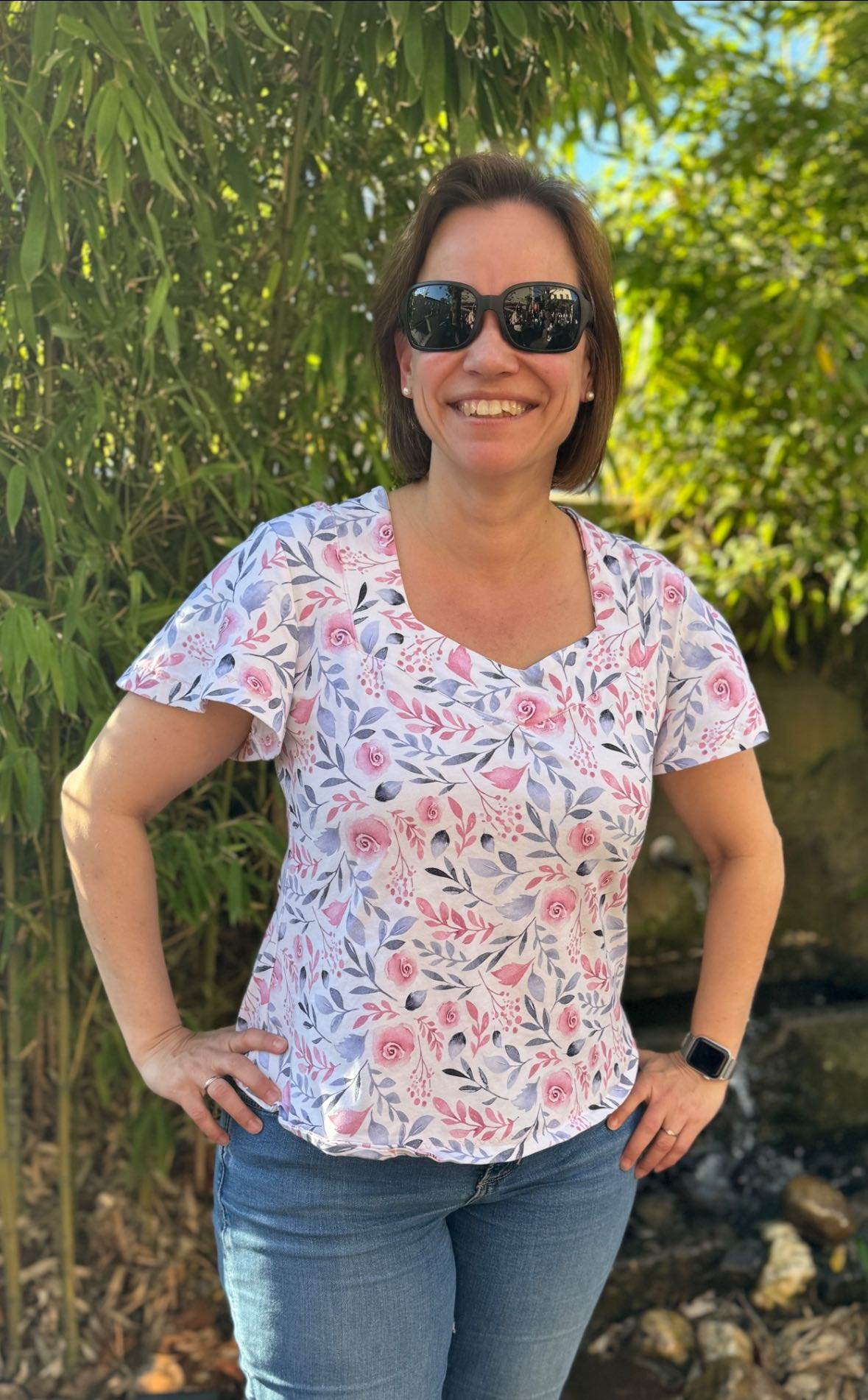 Kombipaket Malina Damen PLUS Add on– Schnittmuster Shirt, Longshirt & Kleid Gr. 32–48 - Sewando