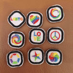 Stickdatei - Mini-Buttons (18 Motive) - Sewando