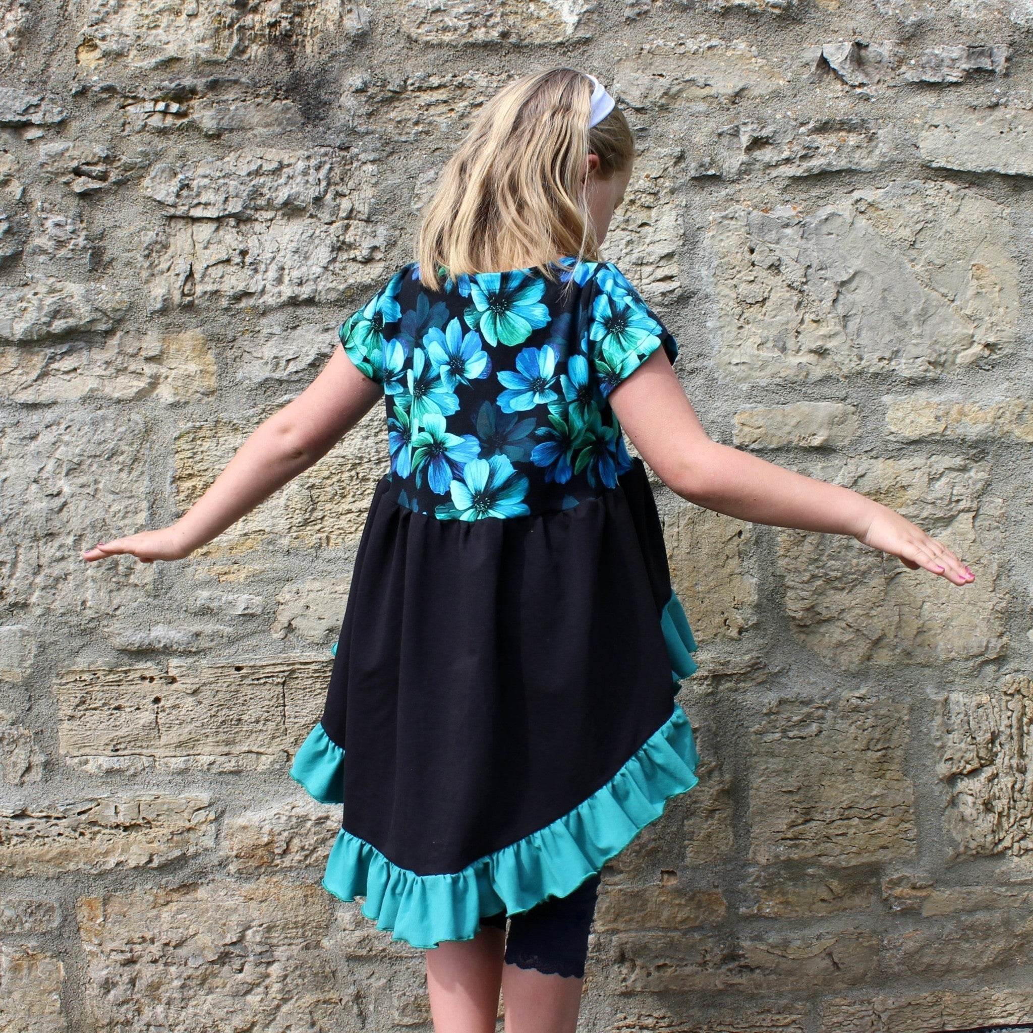 Schnittmuster *Little Swing Tunika / Kleid* JERSEY Gr. 74-176 - Sewando