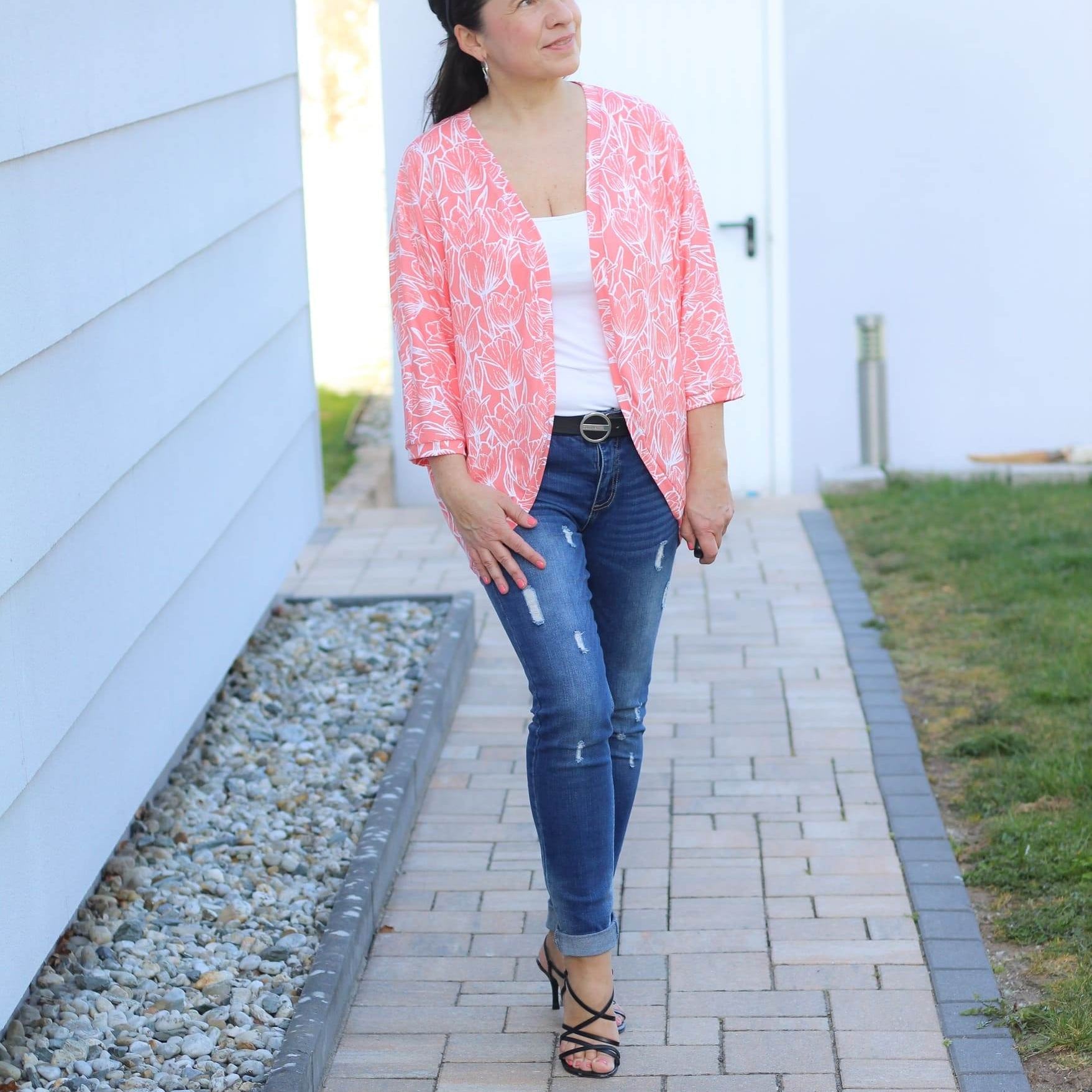 Schnittmuster Cardigan ROVITO Gr. 34-54 - Sewando
