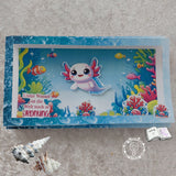 Digiset Axolotl Baby Sublimation, Digistamp, Digipaper