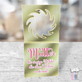 Digiset tränendes Herz Sublimation, Digistamp, Digipapier