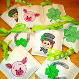 Stickdatei - Hüllen "Glücksbringer" für Mini Ritter