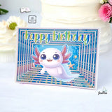 Digiset Axolotl Baby Sublimation, Digistamp, Digipaper