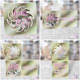 Digiset tränendes Herz Sublimation, Digistamp, Digipapier