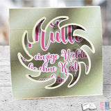 Digiset tränendes Herz Sublimation, Digistamp, Digipapier
