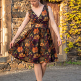 Schnittmuster Kleid „Amalia" als Ebook Gr. 34 - 46  von Graustufen-Stoffe