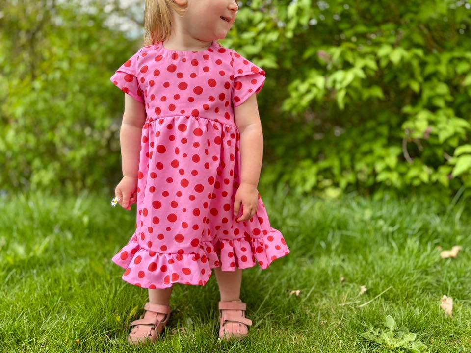 Schnittmuster *Little Swing Tunika / Kleid* WEBWARE Gr. 74-176 - Sewando