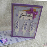 Plotterdatei Digiset Aquarell Blume, elegantes und schlichtes Blumenset - Sewando