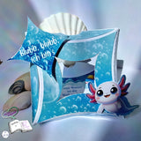Digiset Axolotl Baby Sublimation, Digistamp, Digipaper