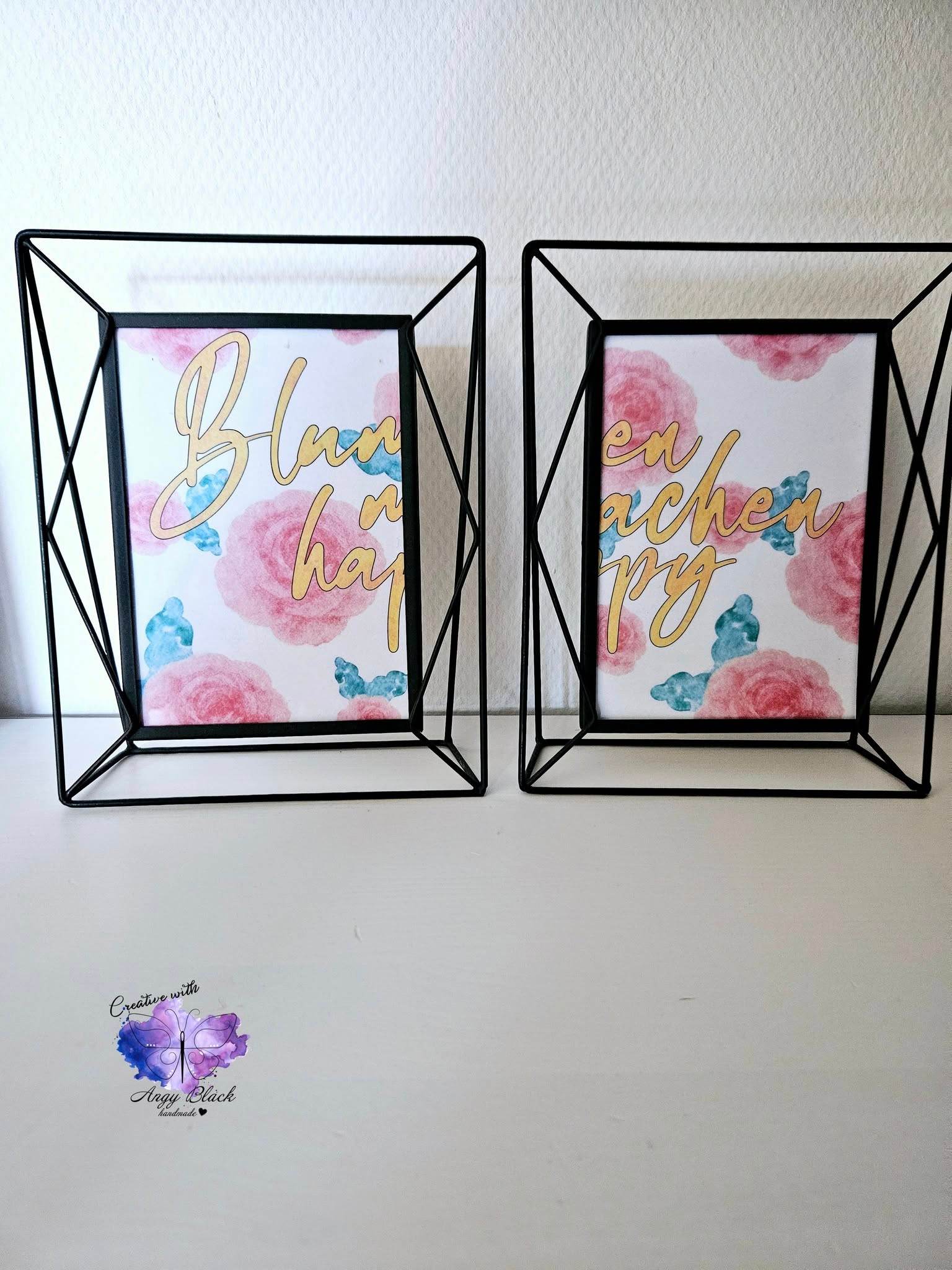 Plotterdatei Digiset Aquarell Blume, elegantes und schlichtes Blumenset - Sewando