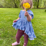 Schnittmuster *Little Swing Tunika / Kleid* WEBWARE Gr. 74-176 - Sewando