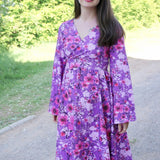 Schnittmuster Kleid „Amalia" als Ebook Gr. 34 - 46  von Graustufen-Stoffe