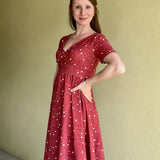 Schnittmuster Kleid „Amalia" als Ebook Gr. 34 - 46  von Graustufen-Stoffe