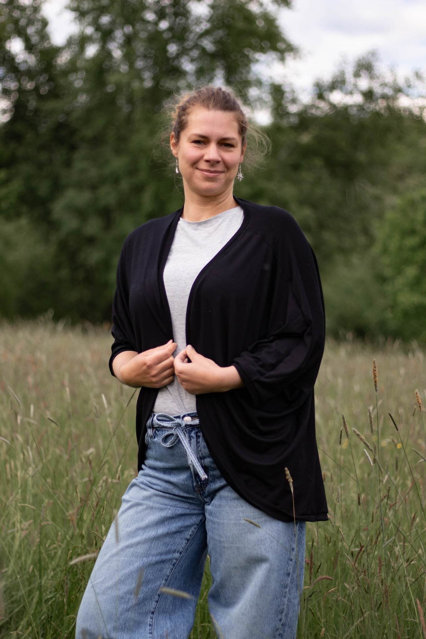 Schnittmuster Cardigan ROVITO Gr. 34-54 - Sewando