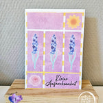 Plotterdatei Digiset Aquarell Blume, elegantes und schlichtes Blumenset - Sewando