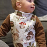 Schnittmuster Rollkragenpullover Winterkind Gr. 86-164 3 Weiten je Größe