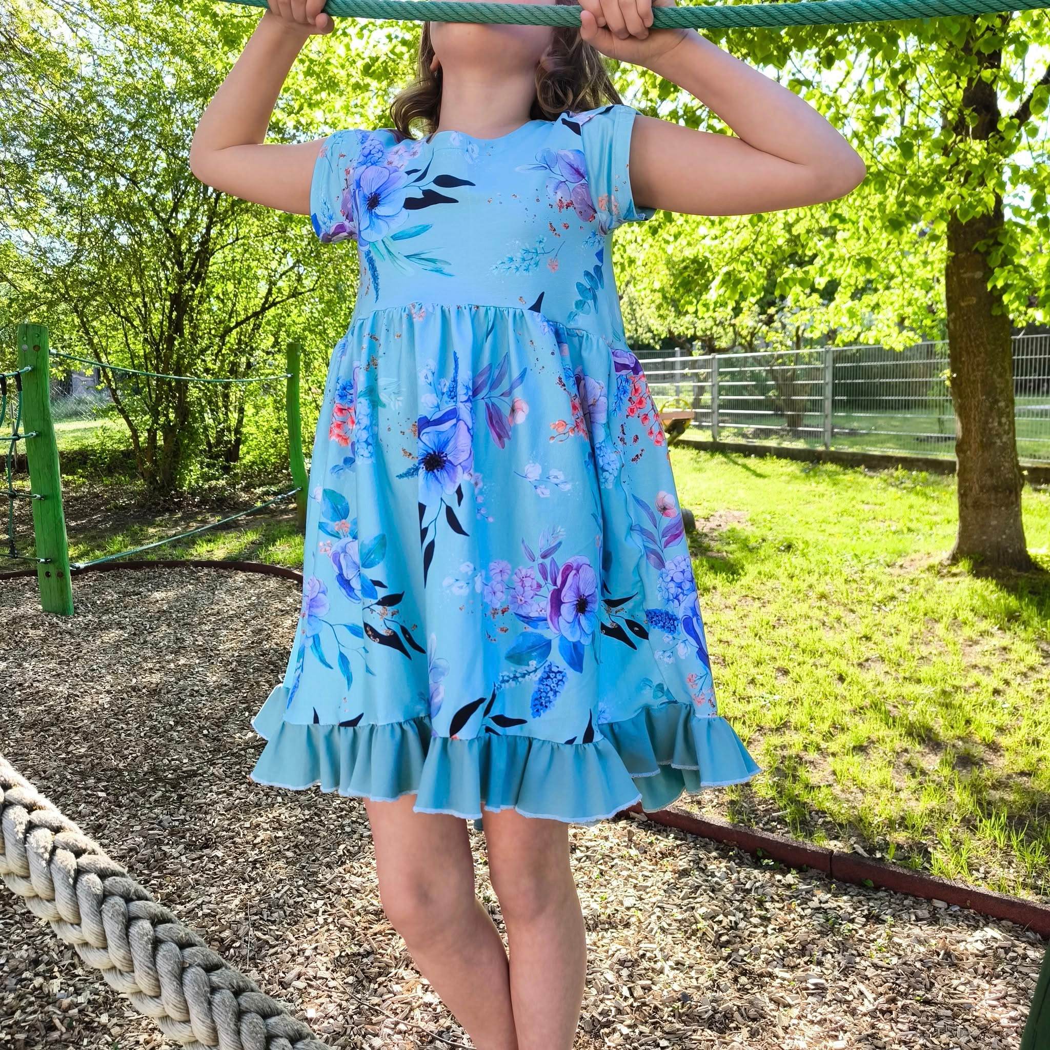 Schnittmuster *Little Swing Tunika / Kleid* JERSEY Gr. 74-176 - Sewando