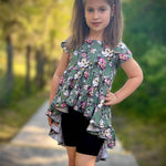 Schnittmuster *Little Swing Tunika / Kleid* JERSEY Gr. 74-176 - Sewando