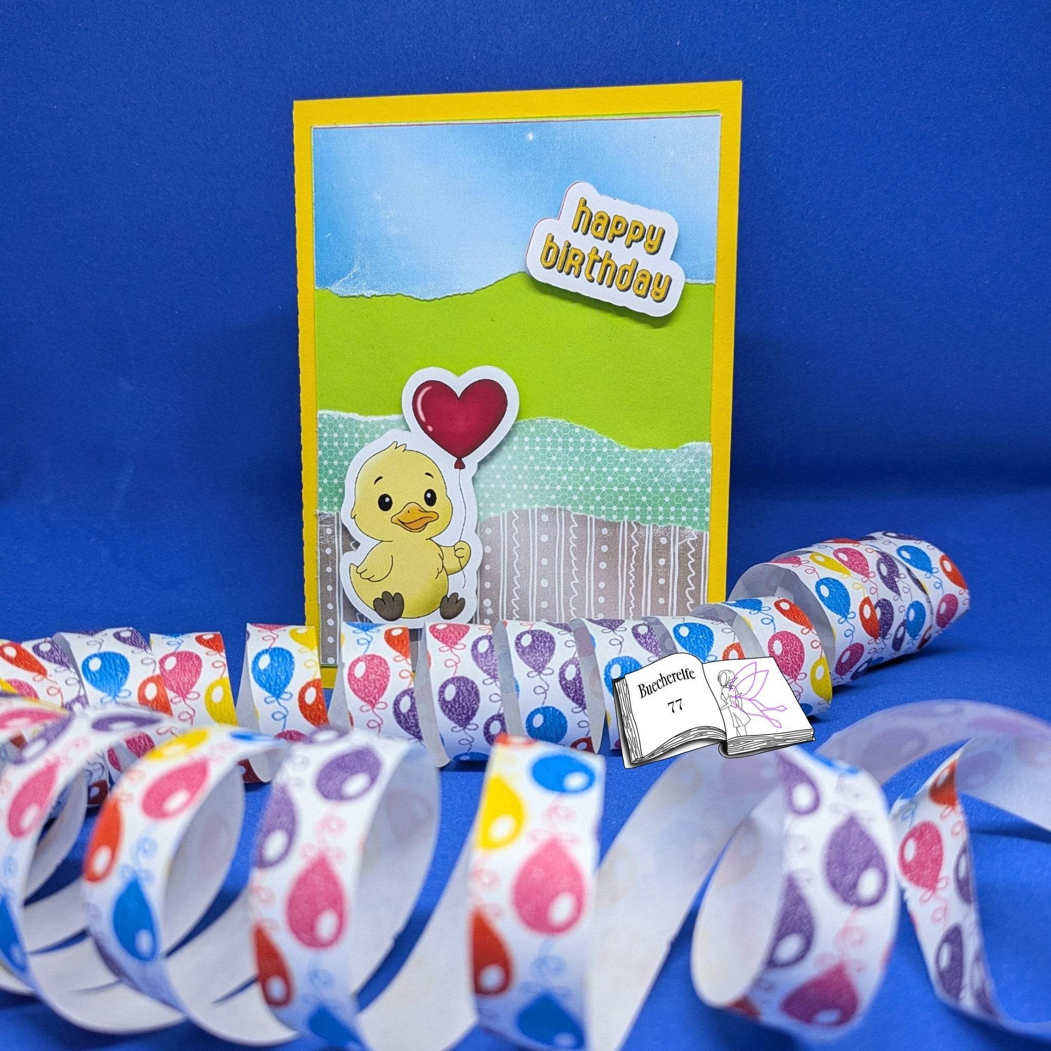 Digistamp Entenküken Knutschi Sublimation, Plotterdatei, Digipaper ! - Sewando