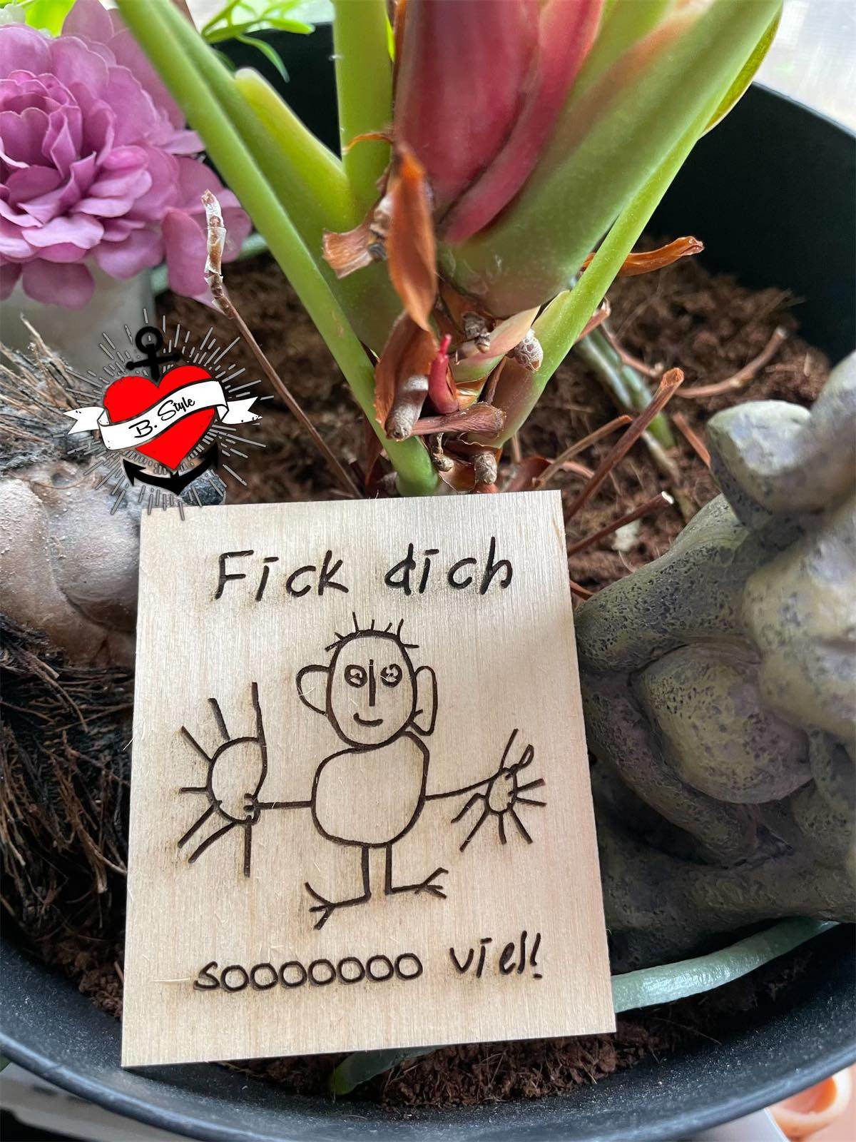 *F*ck Dich so viel* Plotterdatei - Sewando