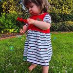 Schnittmuster *Little Swing Tunika / Kleid* JERSEY Gr. 74-176 - Sewando