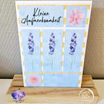 Plotterdatei Digiset Aquarell Blume, elegantes und schlichtes Blumenset - Sewando