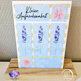 Plotterdatei Digiset Aquarell Blume, elegantes und schlichtes Blumenset - Sewando