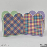 Digipapier-Set #121 (rot, orange, gelb, grün, blau) zum drucken, sublimieren und basteln - Sewando