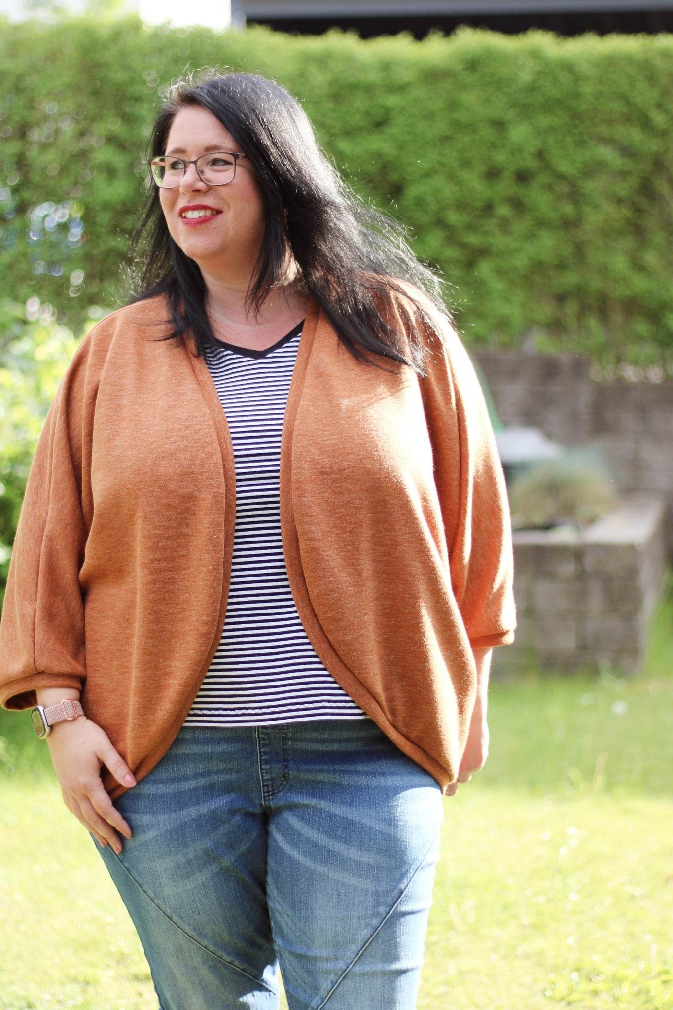Schnittmuster Cardigan ROVITO Gr. 34-54 - Sewando