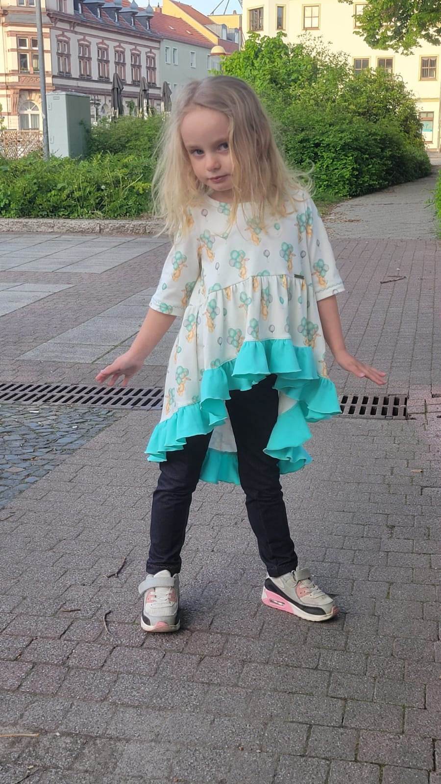 Schnittmuster *Little Swing Tunika / Kleid* JERSEY Gr. 74-176 - Sewando