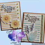 Plotterdatei Digiset Aquarell Blume, elegantes und schlichtes Blumenset - Sewando