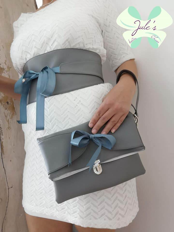 Schnittmuster Joy Gürtel und Clutch - Sewando