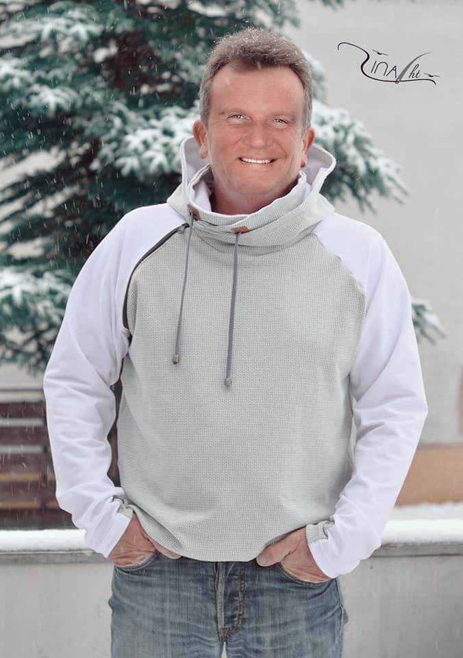 Raglan-Hoodie Kajo Men Gr. XS-XXXXL - Sewando