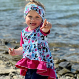 Schnittmuster *Little Swing Tunika / Kleid* JERSEY Gr. 74-176 - Sewando