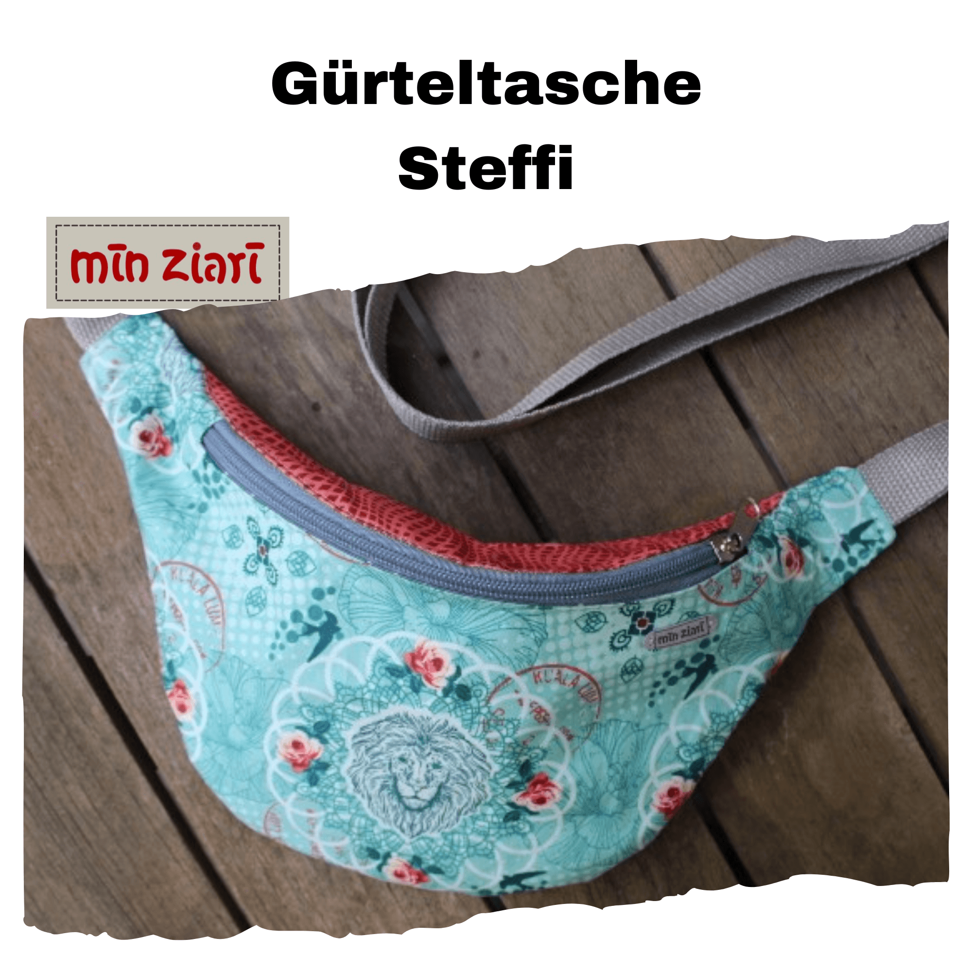 Schnittmuster Gürteltasche Steffi - Sewando