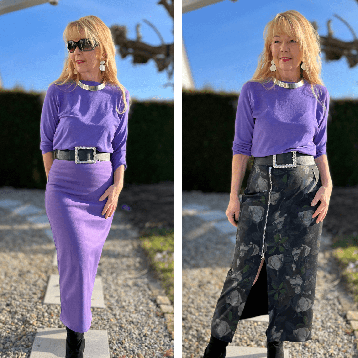 Schnittmuster Pullover PAULA - klassisch mit Rundhalsausschnitt | Gr. 34-48 (PDF) - Sewando