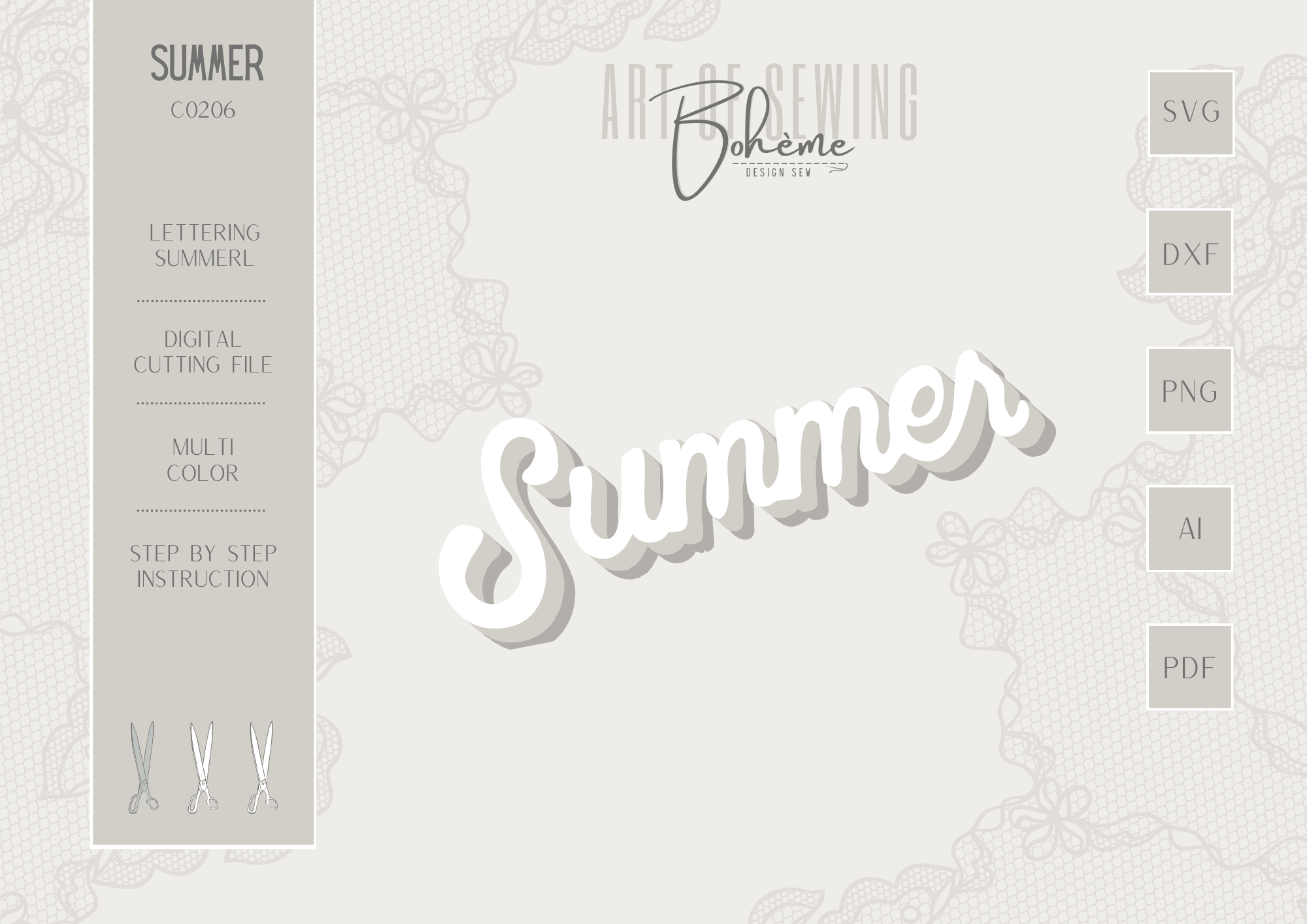 SUMMER.plot | Plotterdatei : - Sewando