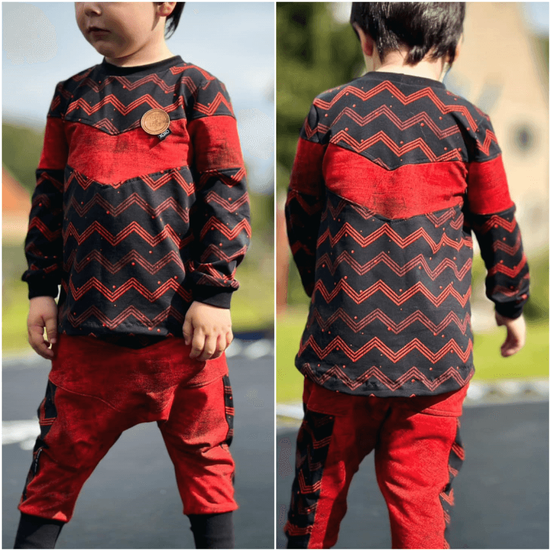 Schnittmuster Arrow Shirt Gr. 80 bis 152 - Sewando
