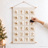 Plotterdatei Weihnachten SVG - Adventskalender Winterdorf | 24 Häuschen
