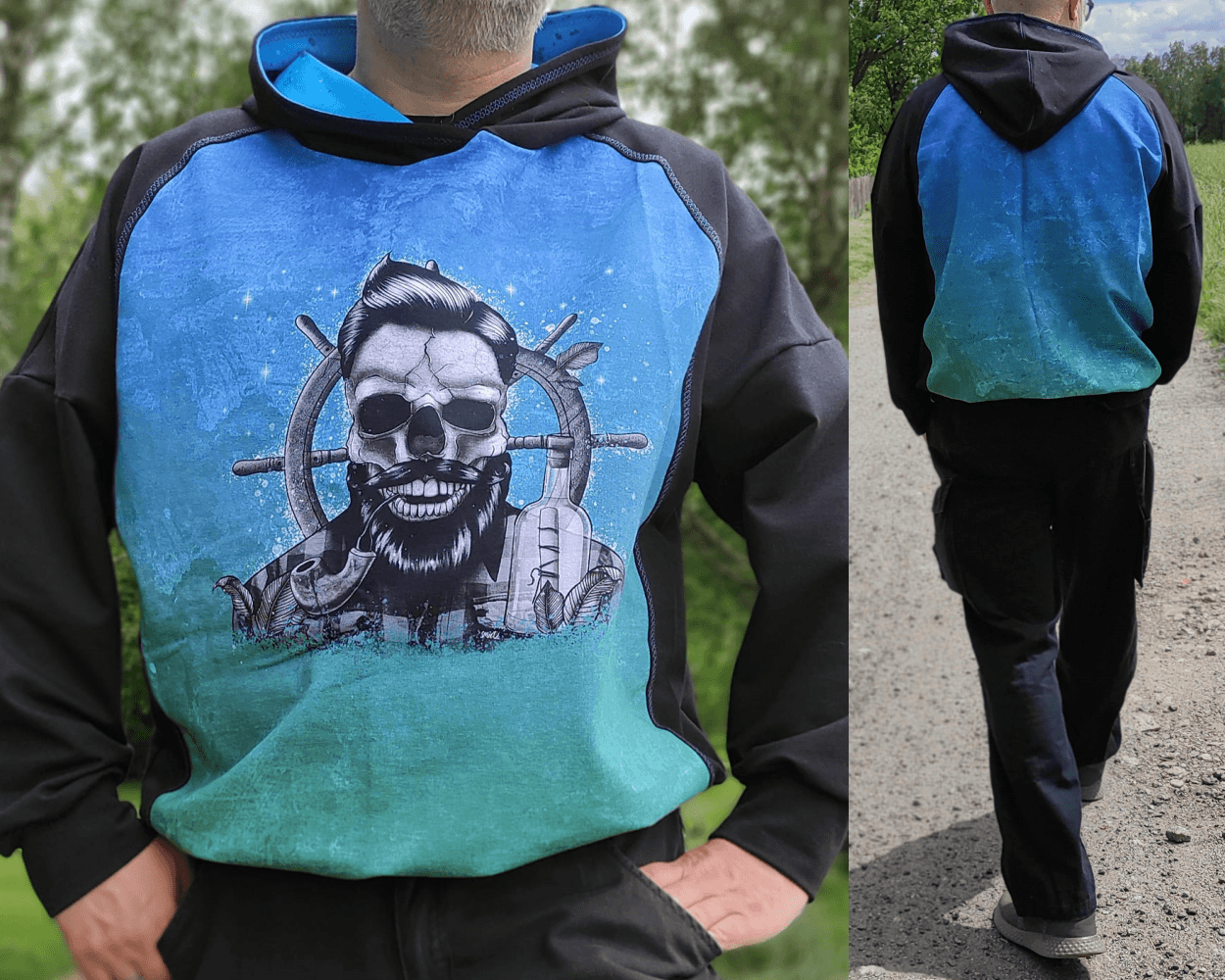 Schnittmuster Baggyhood Gr. 44 bis 60 - Sewando