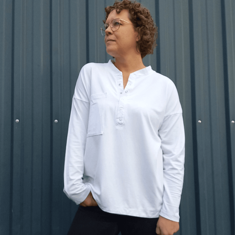 Schnittmuster Sweatshirt Loen Gr. 32 - 52 - Sewando