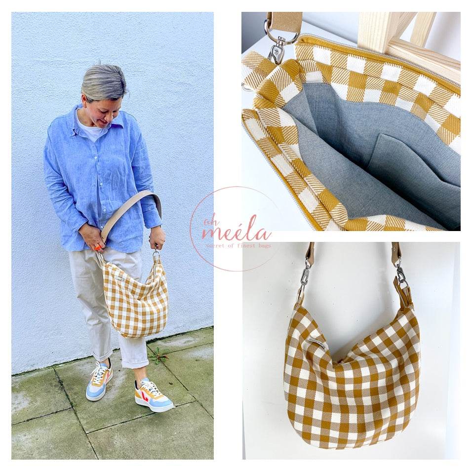 ohTrudi Mini-Midi-Big * Taschen - Schnittmuster - Kombi-eBook * Crossbodybag - Bananentasche in 3 Größen - Sewando