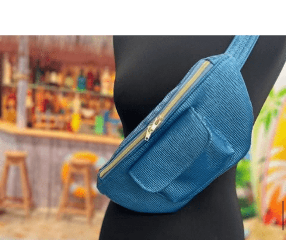 Schnittmuster Bauchtasche ROXY eBook mit Videonähanleitung : - Sewando