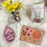 Stickdatei bunter Osterkorb Set 2633 Ostern Osterhase