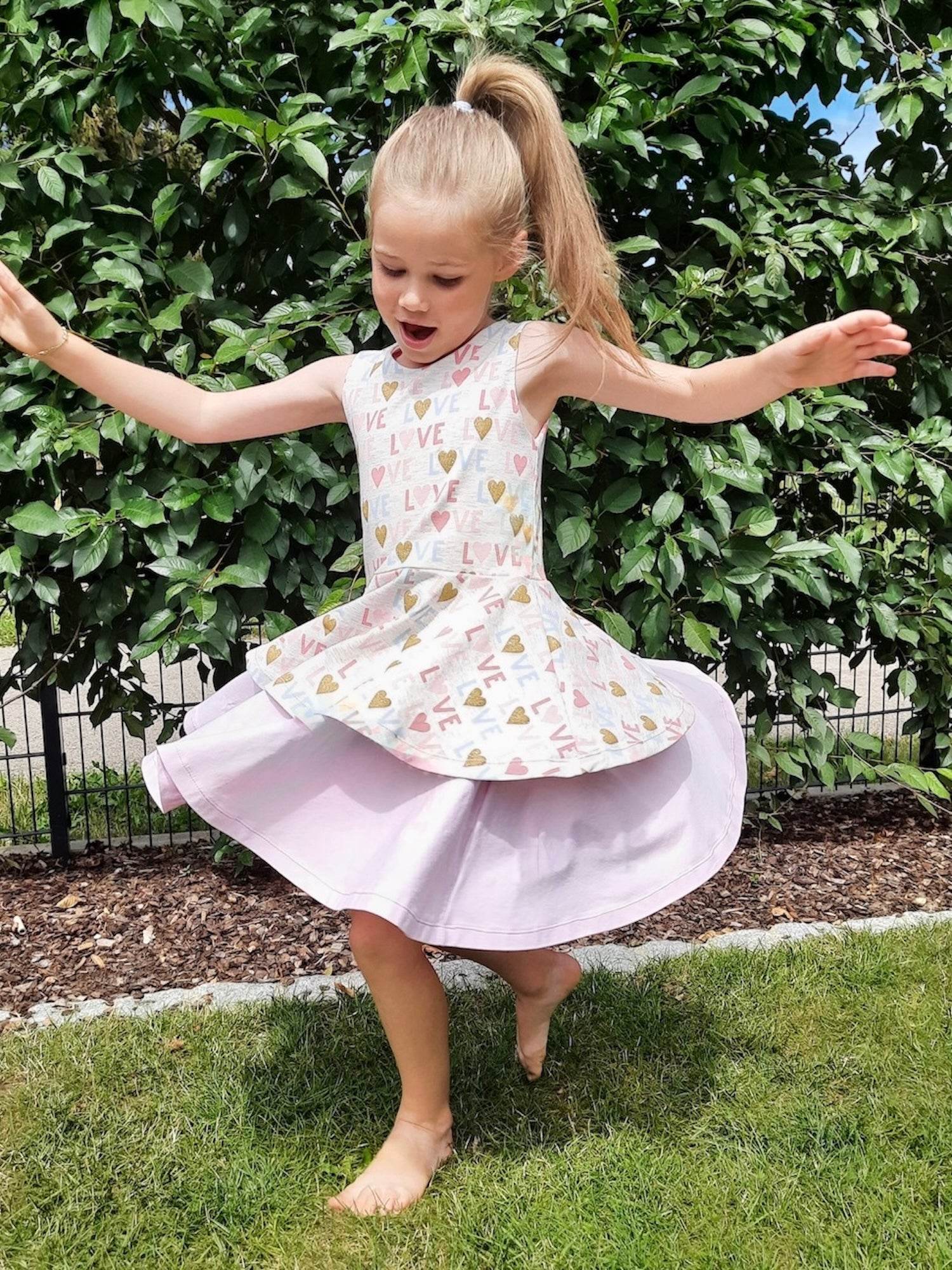 Schnittmuster Kleid und Top Thea Gr. 80-140 - Sewando