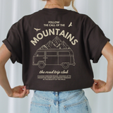 Plotterdatei SVG - Road Trip Club | Van & Berge