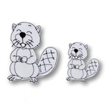 Stickdatei Biber in 2 Größen – Triple Stitch – Für 10x10 & 13x18 Rahmen - Sewando